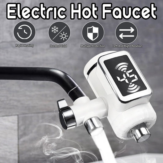 Connecting Electric Faucet Without Installation