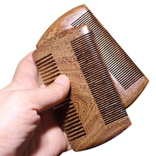 Handmade sandalwood anti-static wooden comb