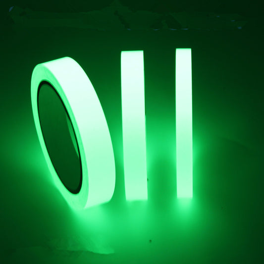Super Bright Luminous Tape Sticker Self-luminous Fluorescent Strip Green Light