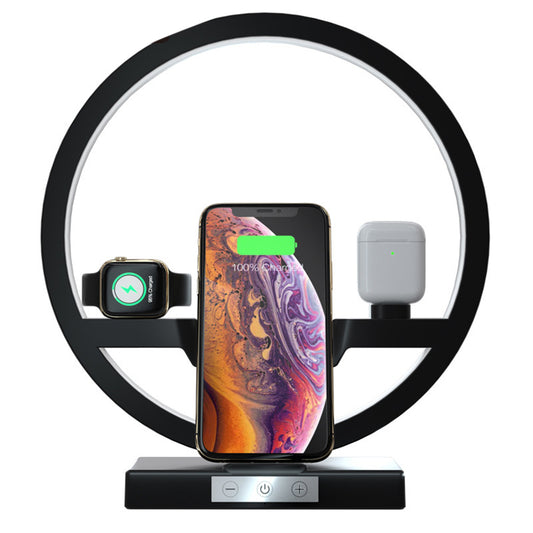 Wireless Charger Stand Table Lamp Touch Switch 10W Charger