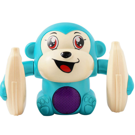 Baby Toys Electric Tumbling Monkey Light Music Puzzle Sound