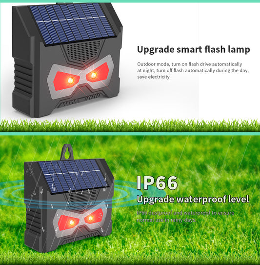 Outdoor Animal Repeller Solar Ultrasonic Device