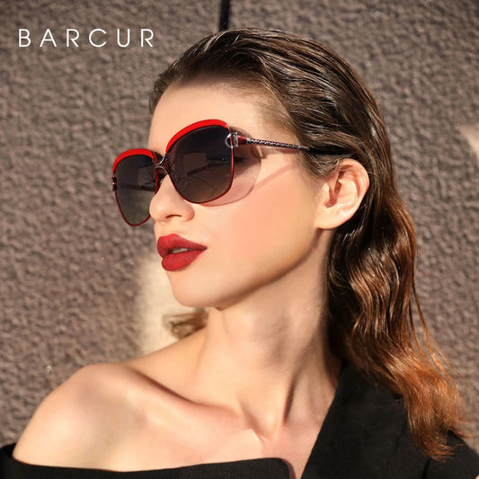 Polarized Ladies Sunglasses Women Gradient Lens