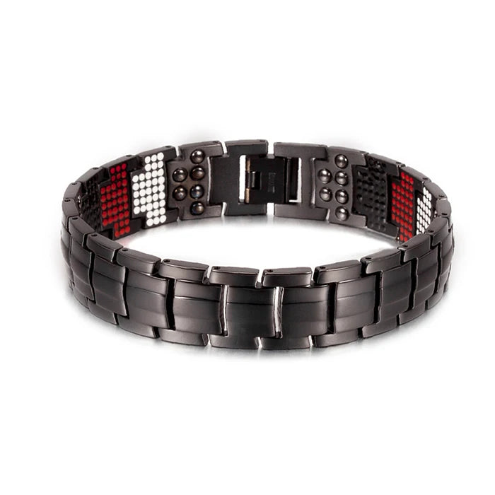 Magnetic Titanium Bracelet Men Health Energy Benefits