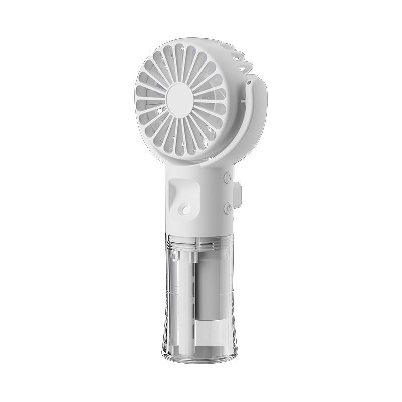 Portable Handheld Spray Fan 4-Speed Water Spray Mist Fan