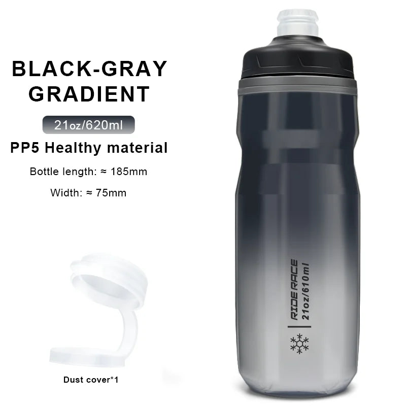 Bicycle Water Bottle Insulated Thermal 610ml Outdoor
