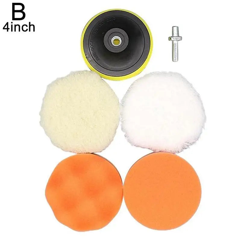 Universal Car Polish Pad Soft Wool Machine Waxing Polisher