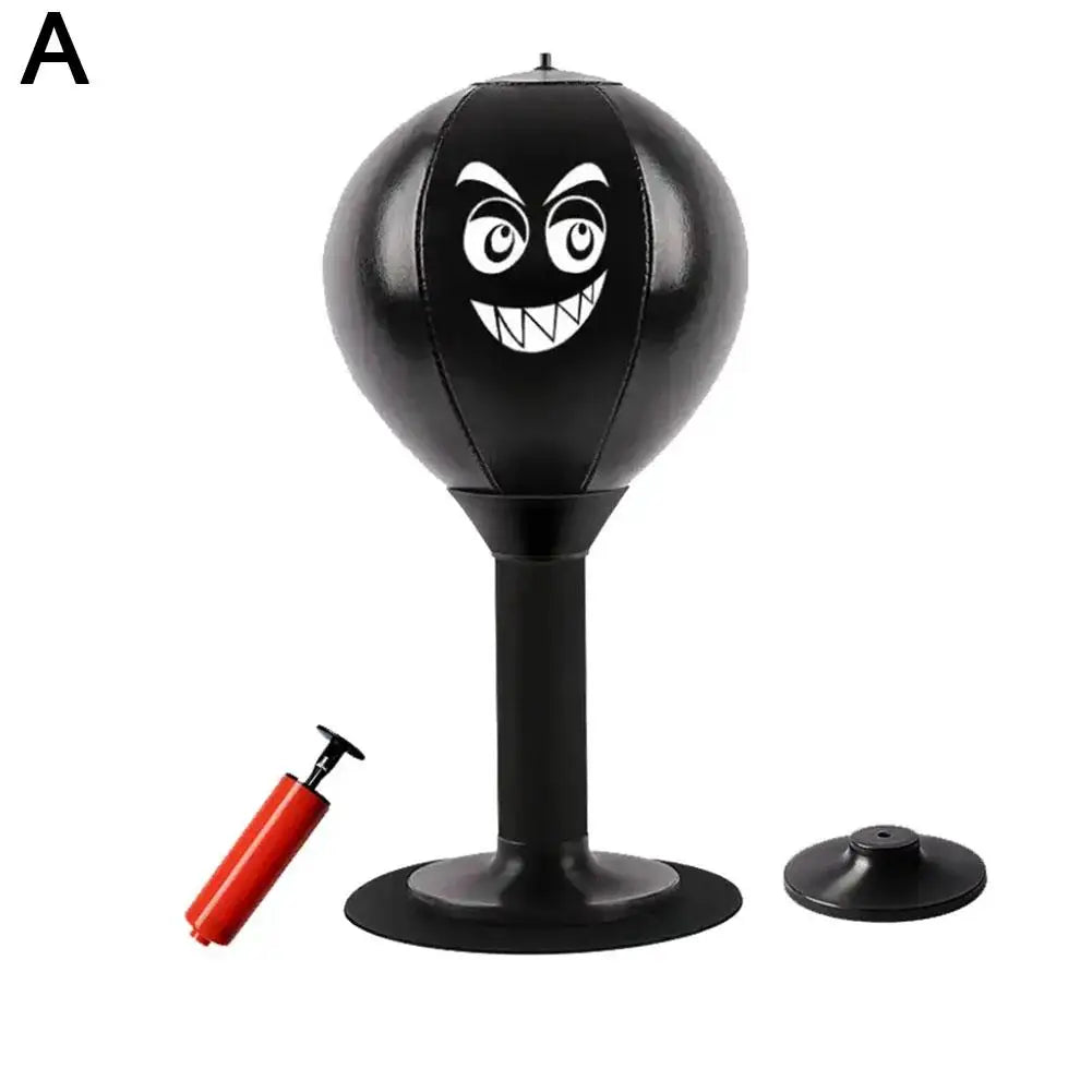 Stress Reliever Punching Bag Toy With Suction Cup