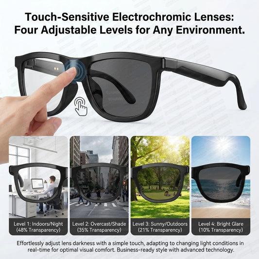 New Smart Audio Glasses Wireless Open Ear Sunglasses