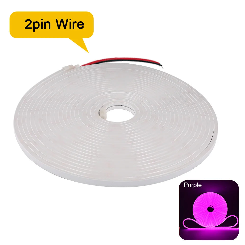 12V 24V LED Neon Strip Light Neon Sign Waterproof Rope Lights