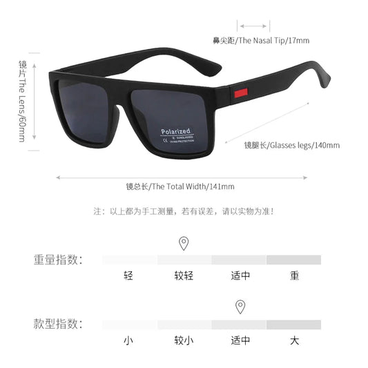 New Fashion Luxury Designer Polarized For Men Vintage