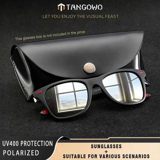 TANGOWO Polarized Retro Sunglasses Men Women Vintage