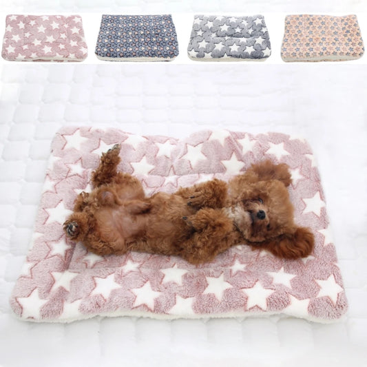 Thicken Flannel Mat Pet Beds Mats Dog Bed Sleeping Mat