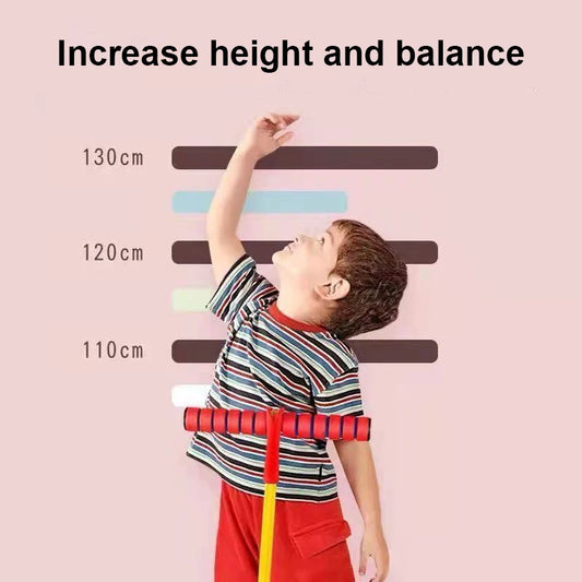 Children Growing Bounce Sense Training Pogo Stick Jumper