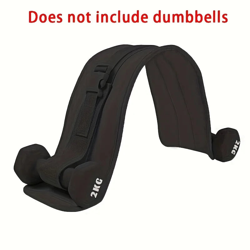 Butt Bridge Trainer Yoga Sport Dumbbell Waist Weight Belt