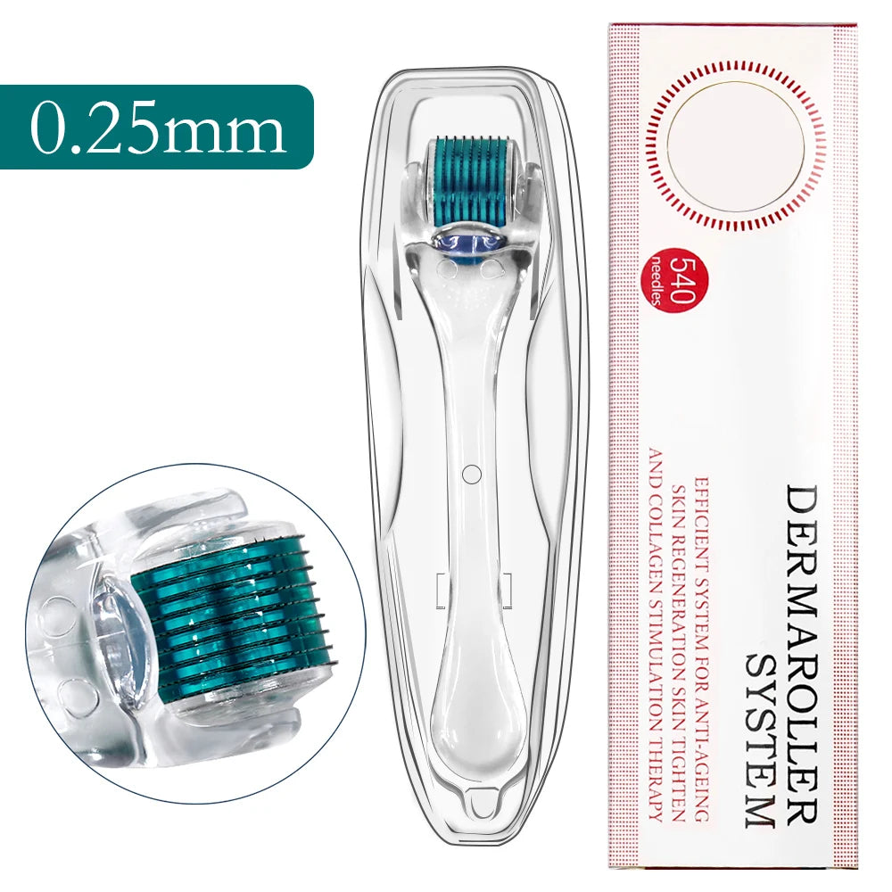 540 Needles Roller Skin Care Microneedling Face Roller