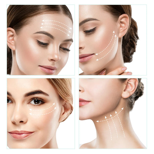 Rose Quartz Gua Sha For Face Massager Skin scraping GuaSha Lifting