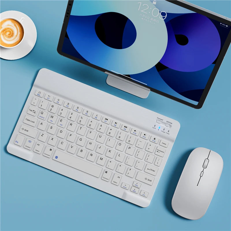 Ultra-Slim Bluetooth-compatible Keyboard Portable Mini Wireless