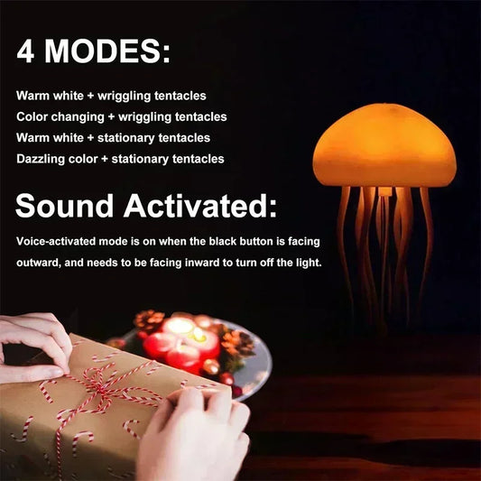 Upgraded Silent Jellyfish Lamp, Jelly Fish Light