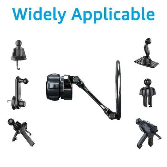 Extension Rod Car Mount Universal Foldable Magnetic Holder
