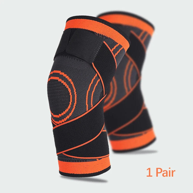 Fitness Knee Sleeve Sports Straps Compression Gym