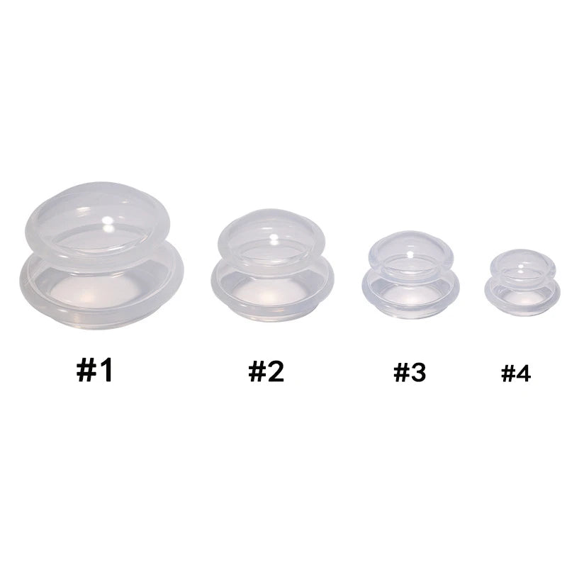 Anti-cellulite Silicone Cupping Set Suction Cup Ventosas