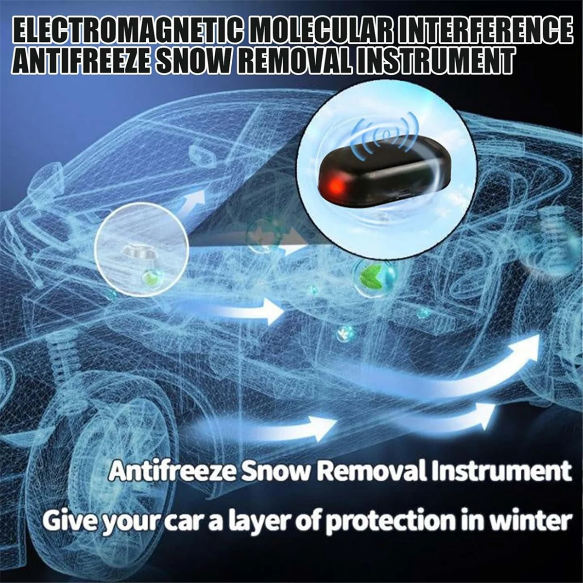 Electric Snow Ice Scraper USB Rechargeable Car Snow Removal