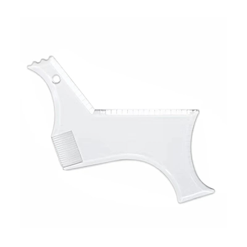 All-in-One Beard Styling Comb - Creative Stencil And Shaping Template Tools
