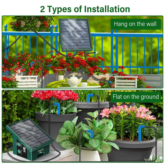 DIY solar drip irrigation kit garden drip irrigation system