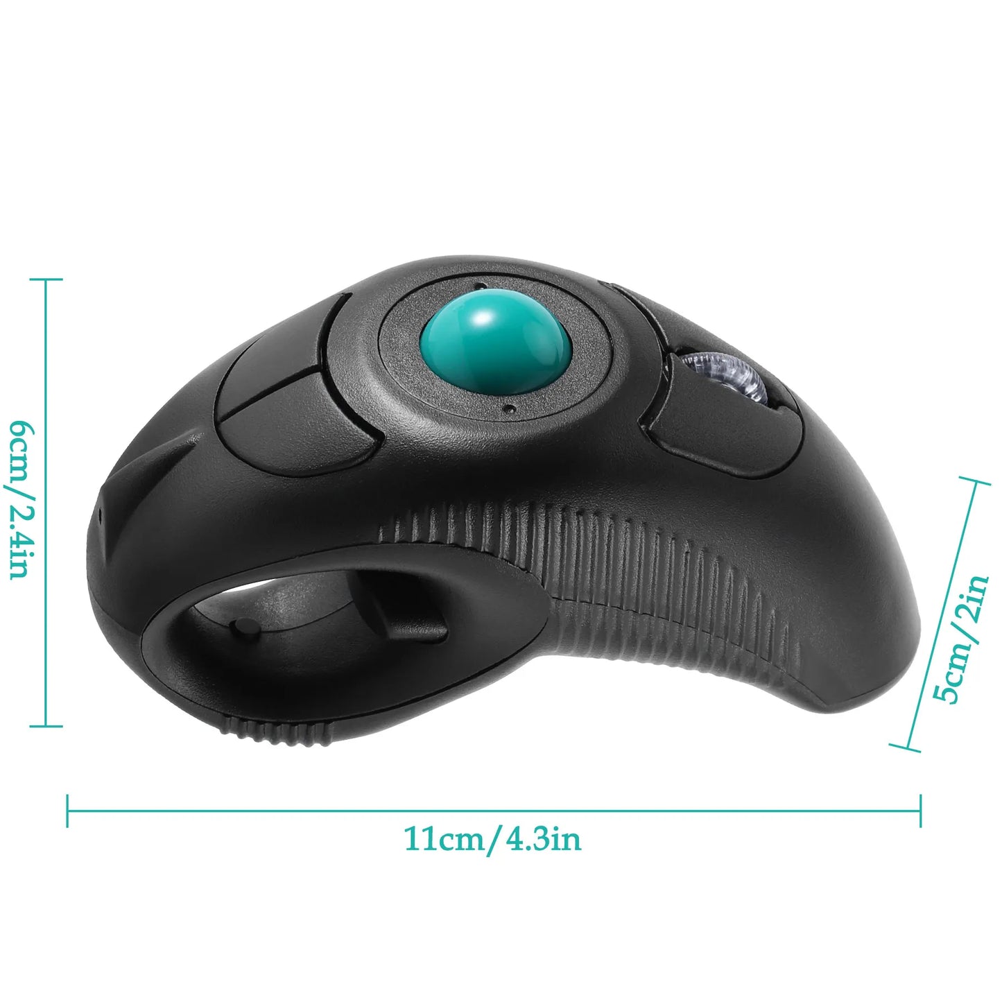 PX2 Metal 2 4G Rechargeable Wireless Mute Mouse 6 Buttons for Gaming