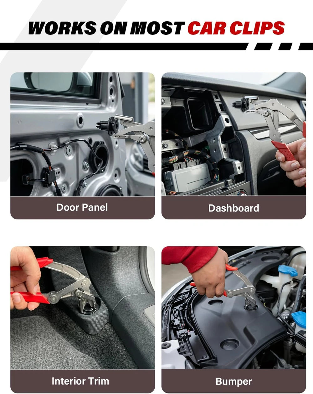 Car Clip Pliers Panel Clip Removal Tool Professional