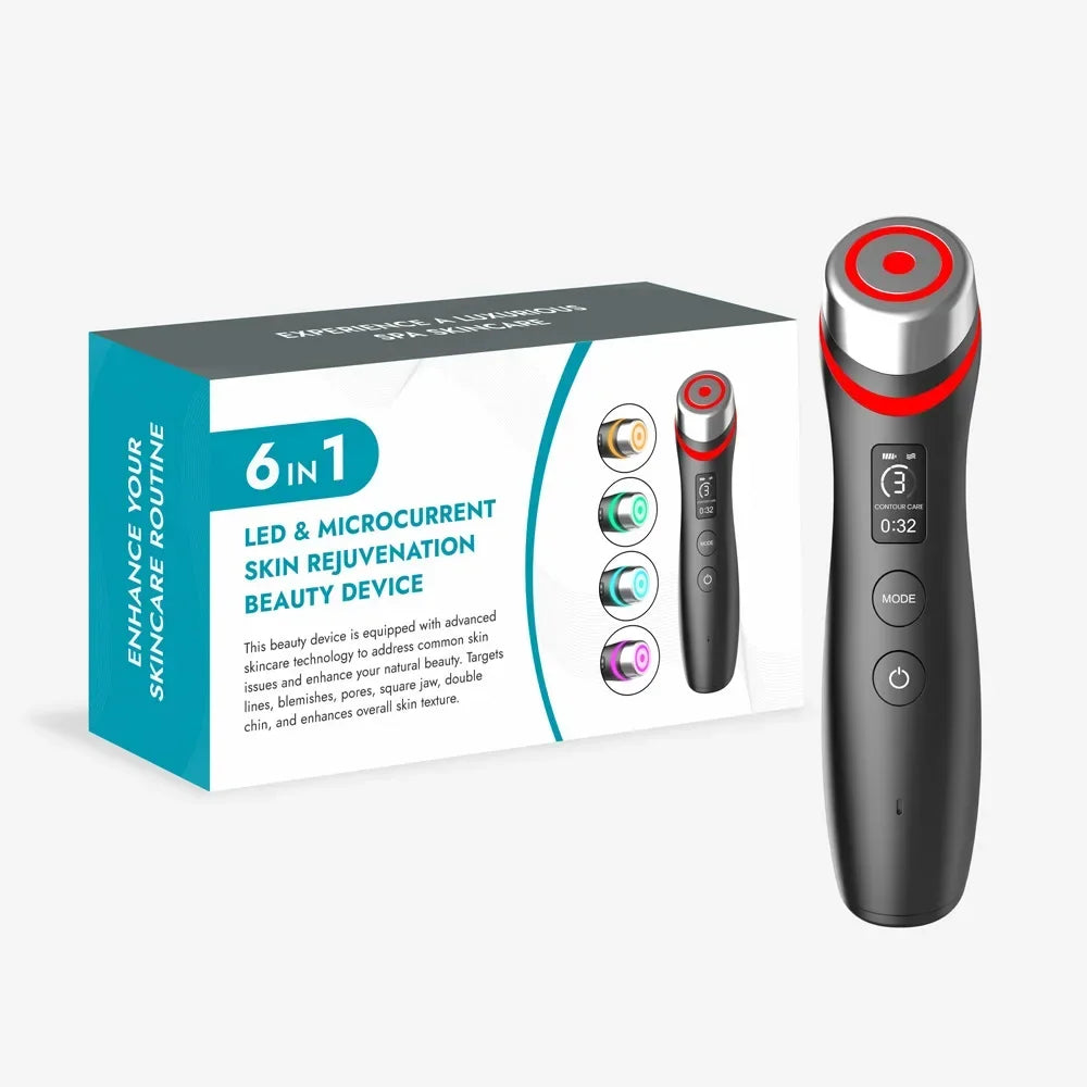Booster Pro Led Facial Light Therapy Beauty Wand