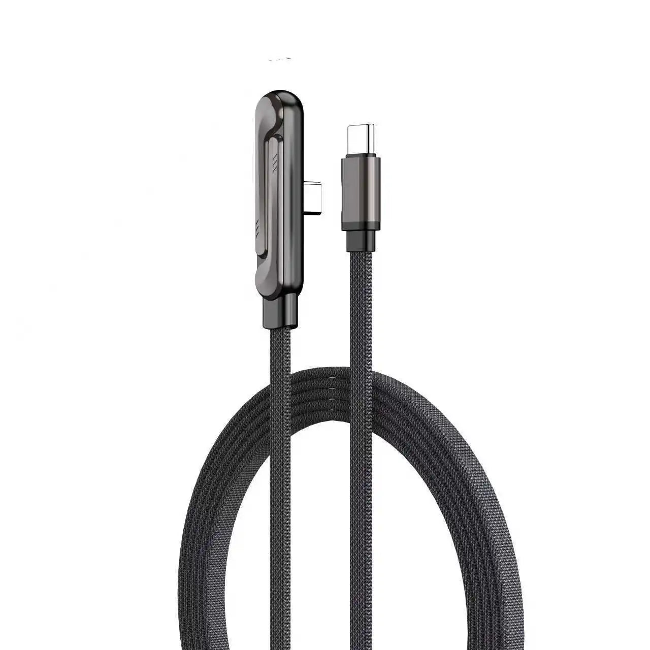 240W Type-C To Type C Cable Elbow Fast Charging Data Cable