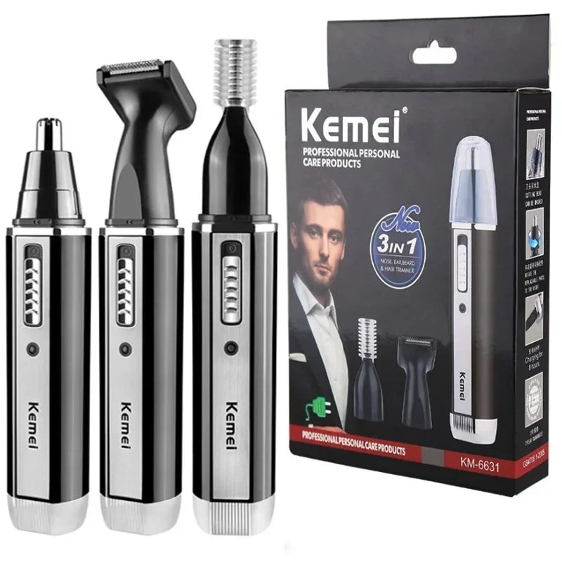 Kemei 4 in 1 trimmer for men Electric Nose and ear trimmer