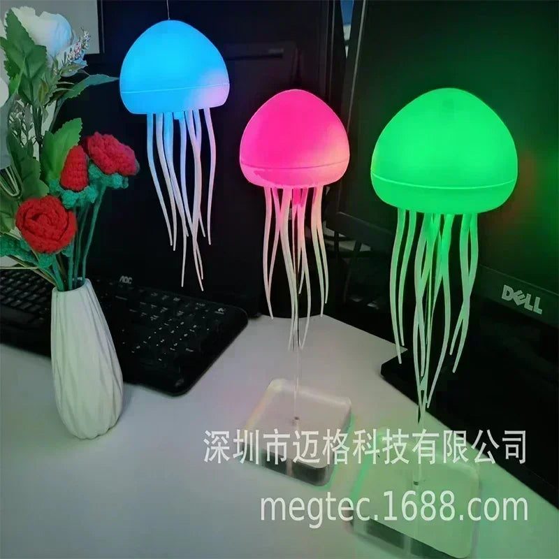 Upgraded Silent Jellyfish Lamp, Jelly Fish Light