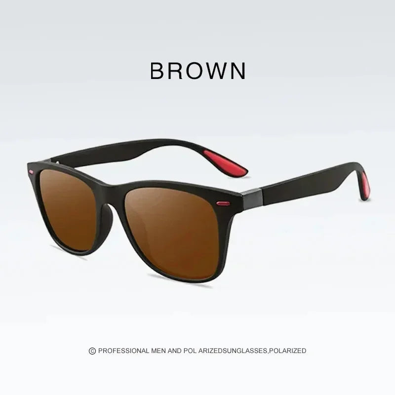 Fashion Vintage Square Polarized Sunglasses Classic