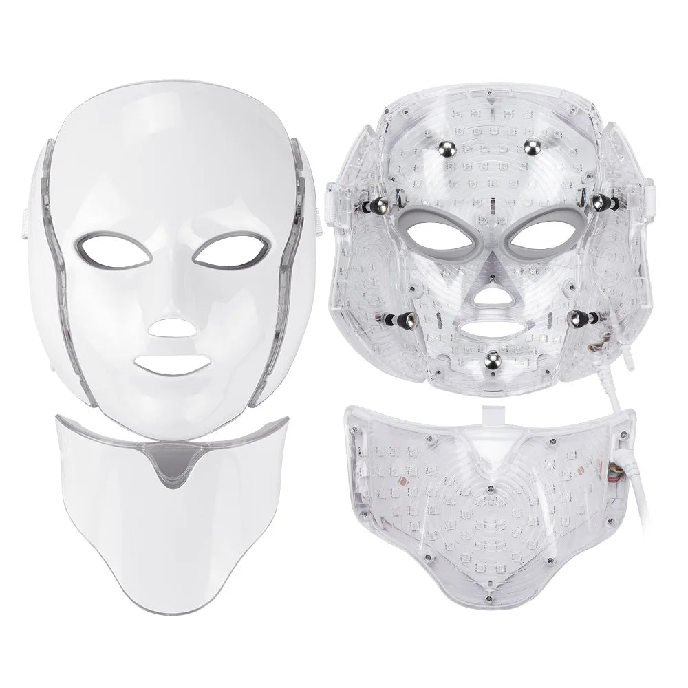 7 Colors Light LED Face Neck Beauty Mask Photon