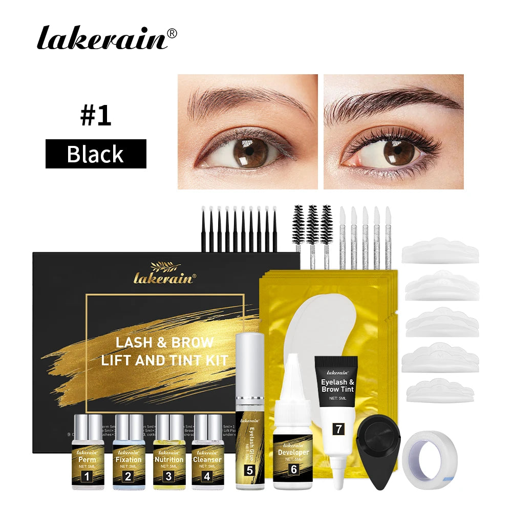 Brow Lamination & Tint Kit And Lash Lift Professional