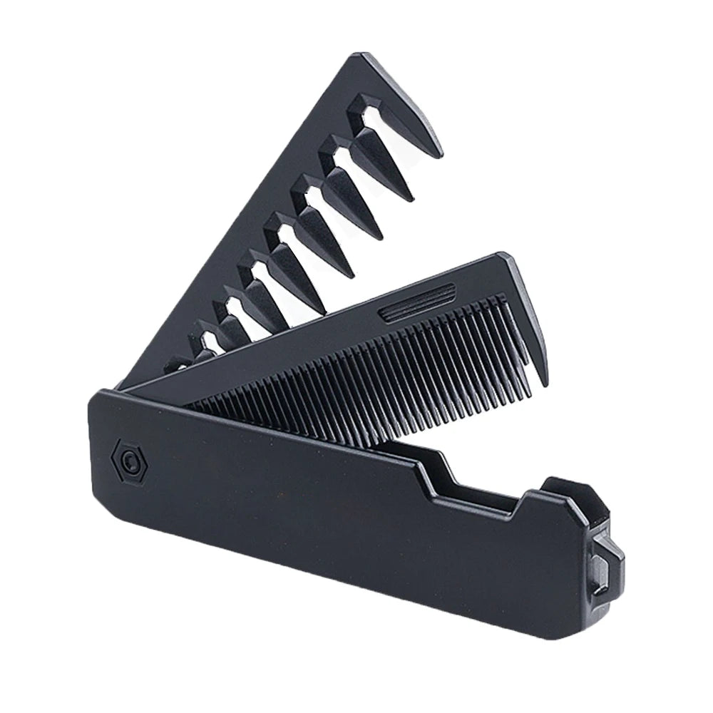 Multifunctional Folding Hair Comb Wide Tooth Oil