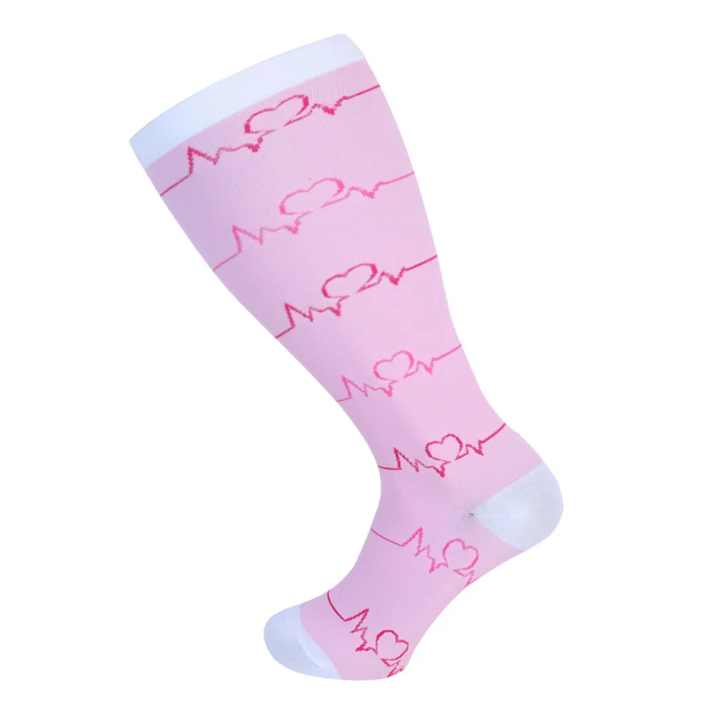 Compression Socks for Women Men Wide Calf
