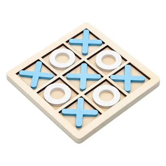 Montessori Play Game Wooden Toy Mini Chess Interaction Puzzle