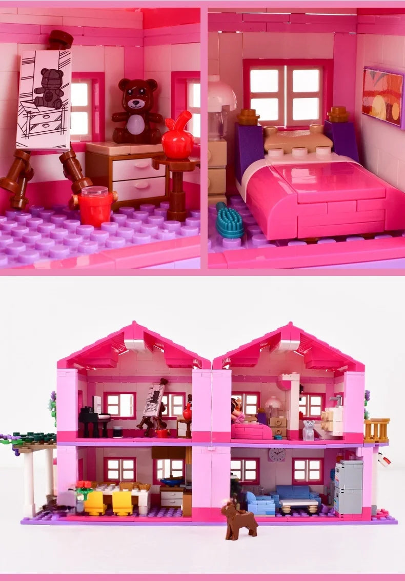 Friends City Series House Summer Holiday Villa Castle