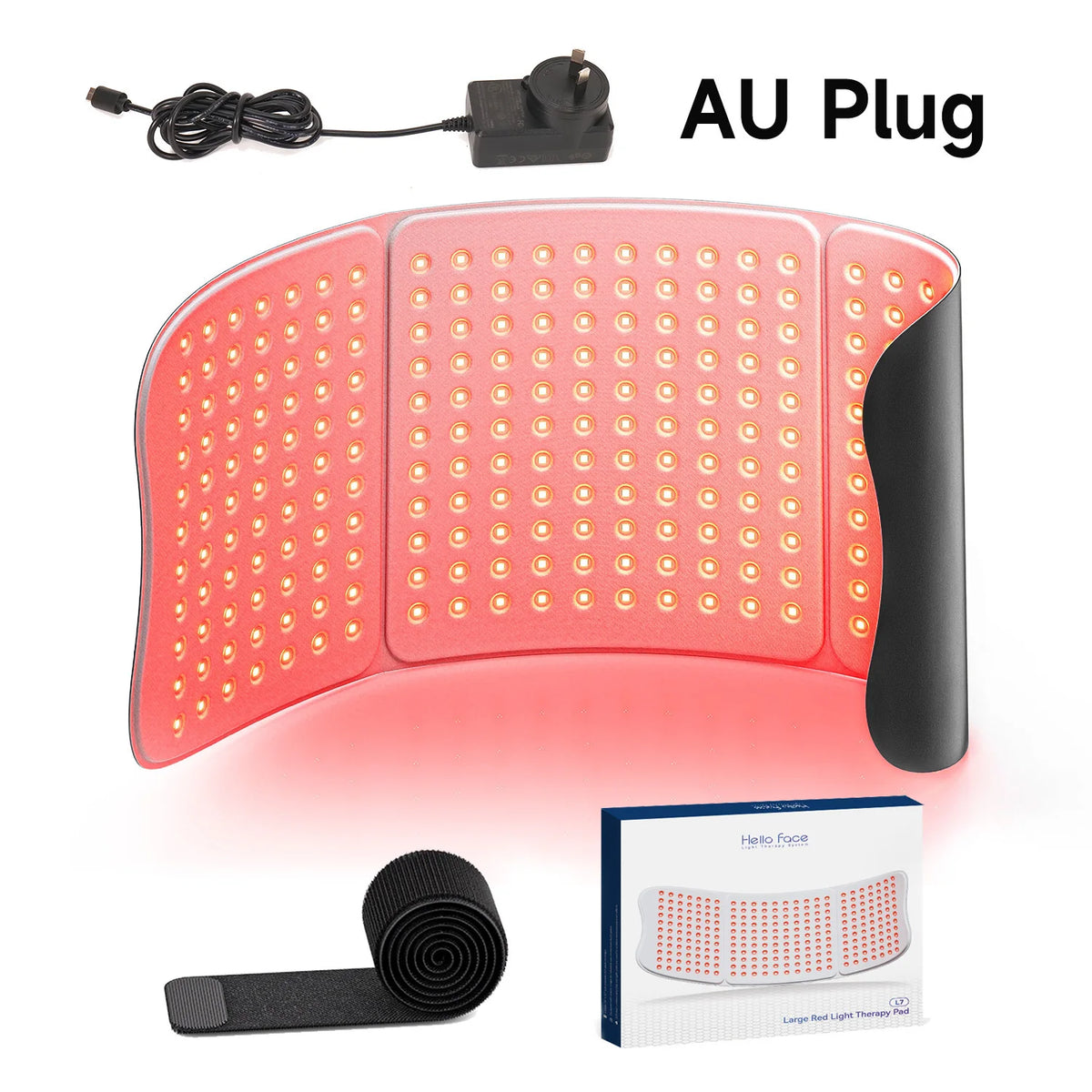 Upgraded Hello Face L7 Large Red Light Therapy Mat