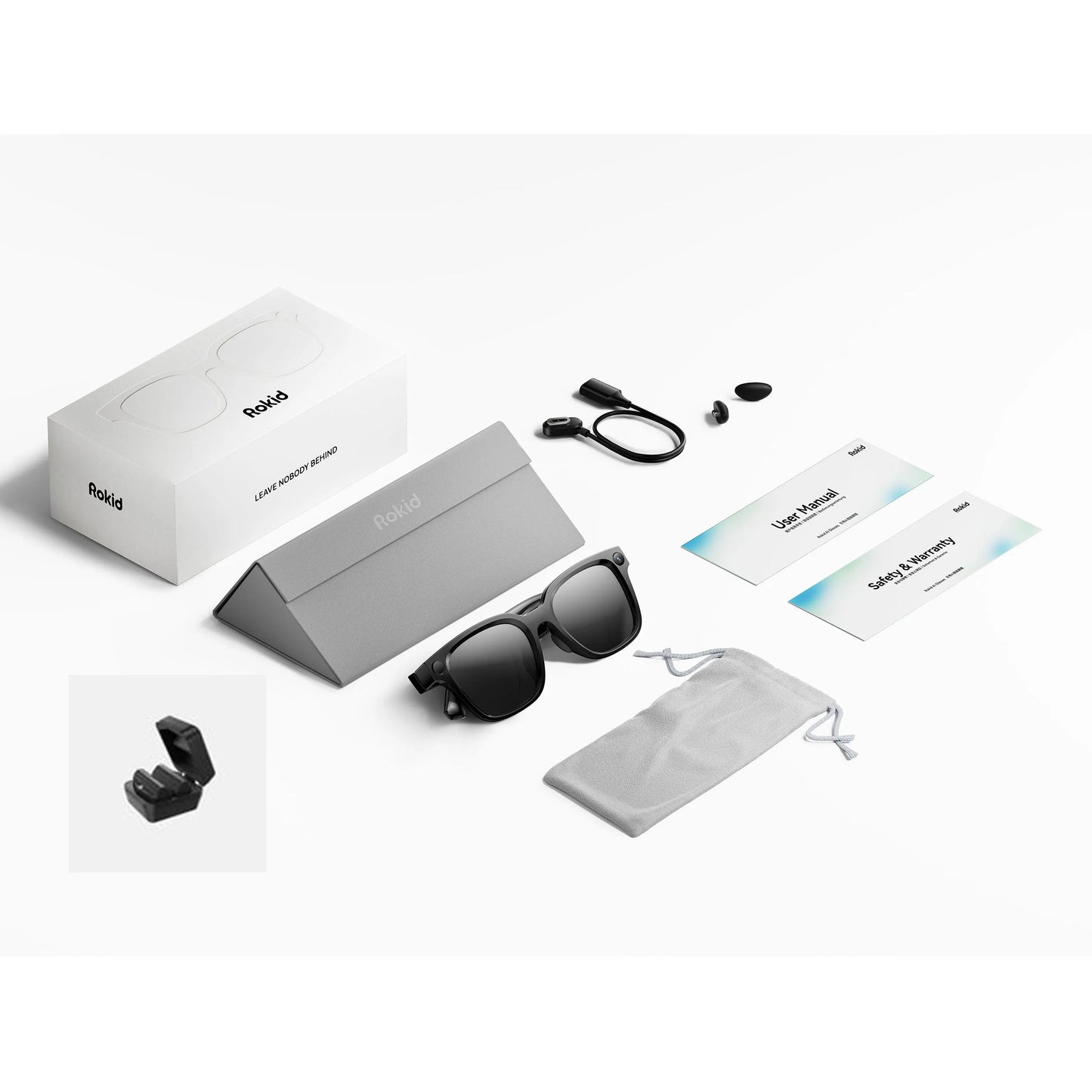AI Glasses Style 38.5g Ultra-Light All-in-One AI Glasses