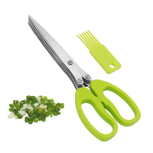 Kitchen Scissors Multifunctional Multi Layers Stainless Steel