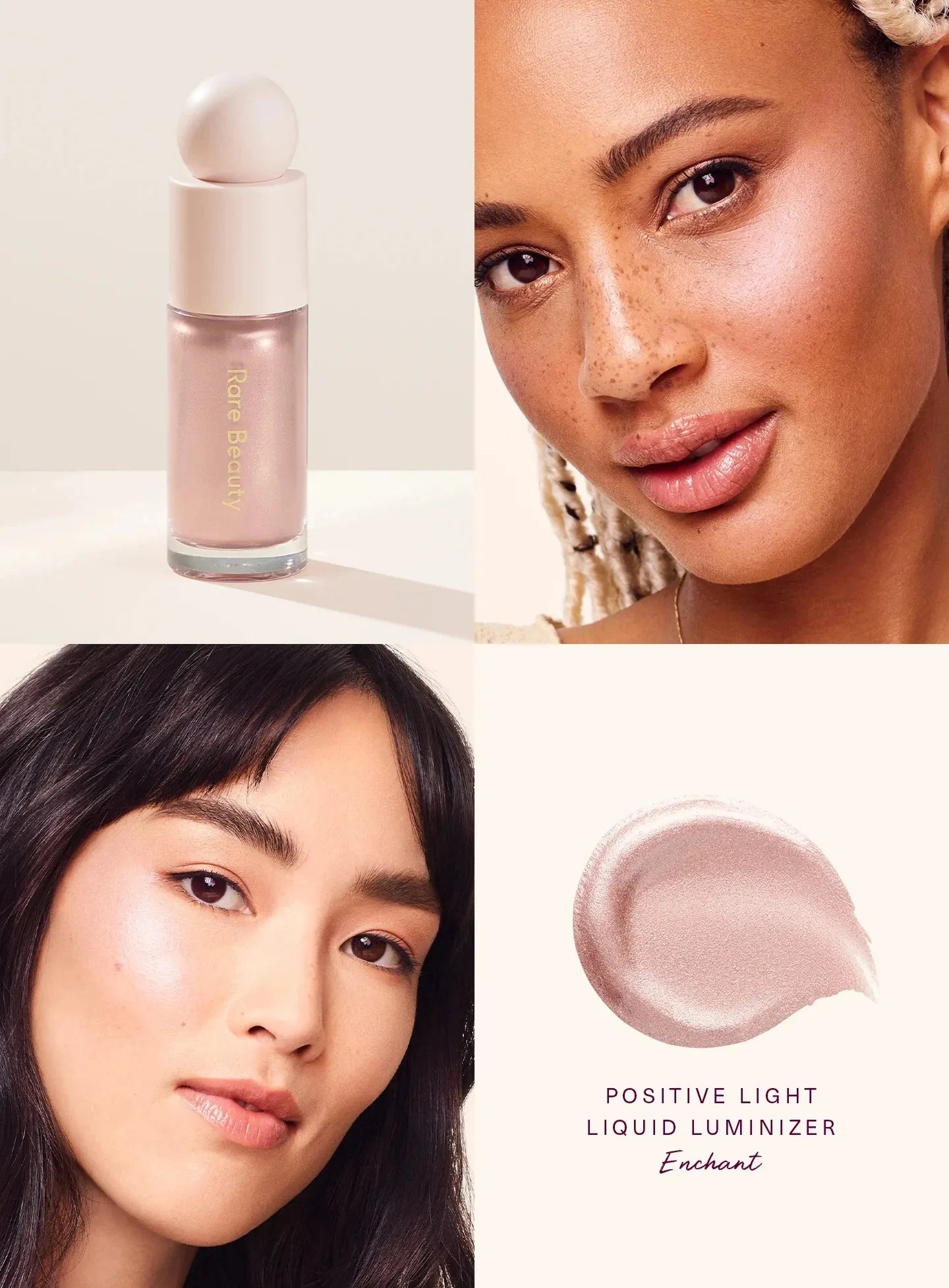 Rare Beauty Liquid Highlighter Blush Soft Natural Brightening