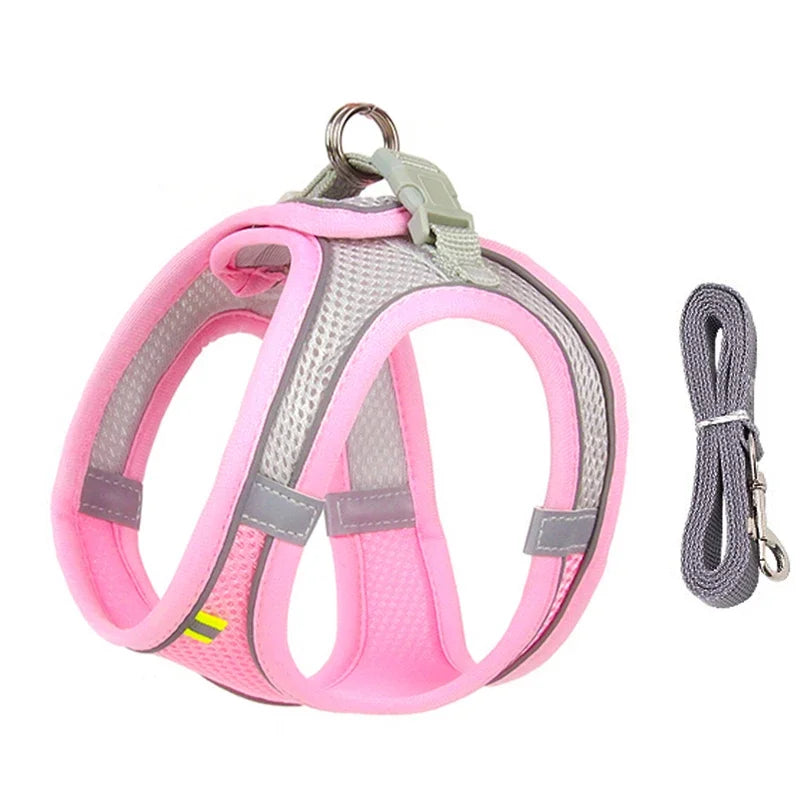 Puppy Harness Set Dog Accessories Adjustable Harness
