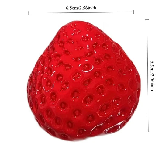 Cute Strawberry Squishy Fidget Toy Slow Rebound Stress Relief