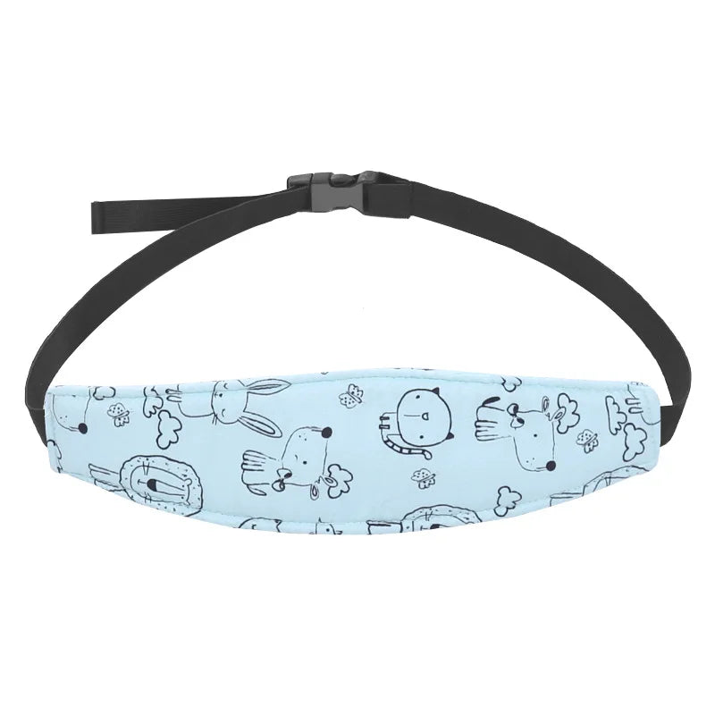 Baby Car Seat Head Support Children Stroller Fastening Belt