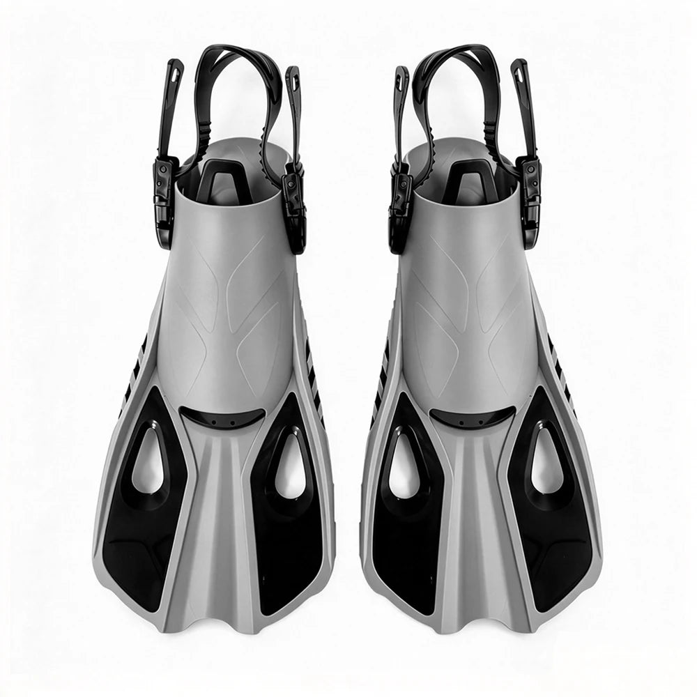 Snorkel Fins Swim Flippers Short Diving Frog Shoes Duck Webs
